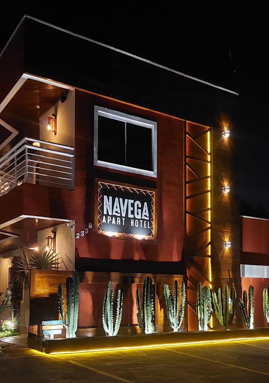 Navega Apart Hotel Navegantes Exteriör bild
